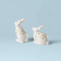 Lenox Butterfly Meadow Bunny Salt & Pepper -lenox Store Online 893456 w11