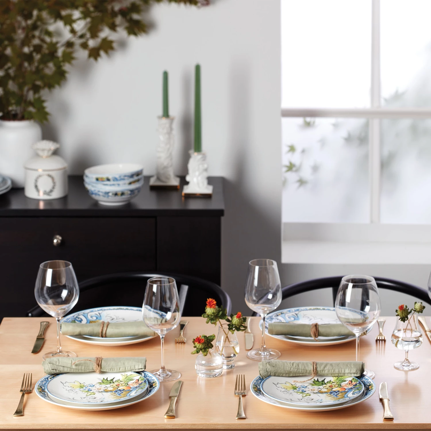 Lenox Autumn Studio 4-Piece Dinner Plate Set 6 Lenox Autumn Studio 4-Piece Dinner Plate Set - Image 4