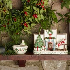 Lenox Holiday Snowman Bowl 8 Lenox Holiday Snowman Bowl -lenox Store Online 893504 w11