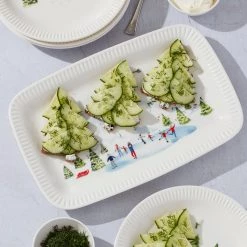 Lenox Profile Snow Day Platter -lenox Store Online 893510 w11