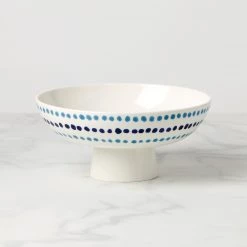 Kate Spade Floral Way Footed Bowl