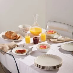 Lenox French Perle Scallop 4-Piece Accent Plate Set -lenox Store Online 893544 w11