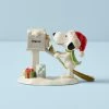 Lenox Snoopy's Letter To Santa Ornament -lenox Store Online 893628 W11 1
