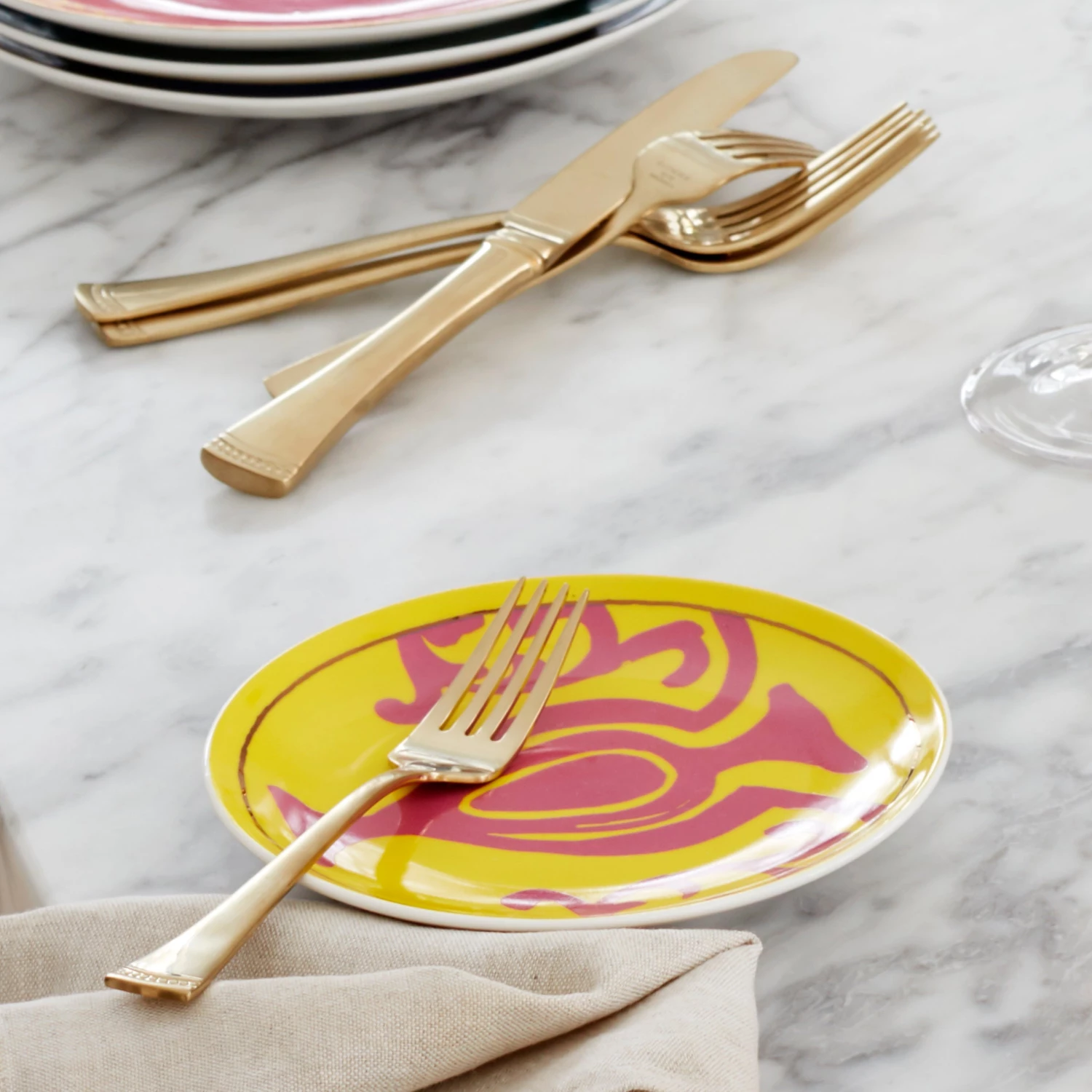 Lenox LX Remix 4-Piece Tidbit Plate Set 4 Lenox LX Remix 4-Piece Tidbit Plate Set - Image 2