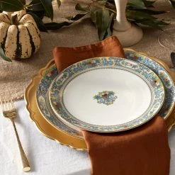 Lenox Imperial Caviar Gold 5PC Place Setting -lenox Store Online 893654 893655 894561 893812 LNP S23 FEA 3