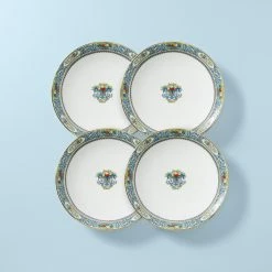 Lenox Autumn White 4-Piece Dinner Plate Set