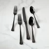 Lenox Portola Black 20-Piece Flatware Set