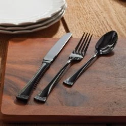 Lenox Portola Black 20-Piece Flatware Set -lenox Store Online 893677 w15