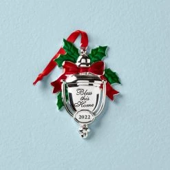 Lenox 2022 Bless This Home Ornament
