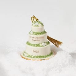 Lenox 2022 Our 1st Christmas Together Cake Ornament -lenox Store Online 893711 LHOL 22 FEA 1