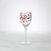 Kate Spade It's Raining Confetti Wine Glass -lenox Store Online 893843 w10