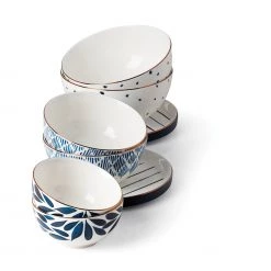 Lenox Blue Bay Luna 8-Piece Nesting Dinnerware Set 19 Lenox Blue Bay Luna 8-Piece Nesting Dinnerware Set -lenox Store Online 893845 w16