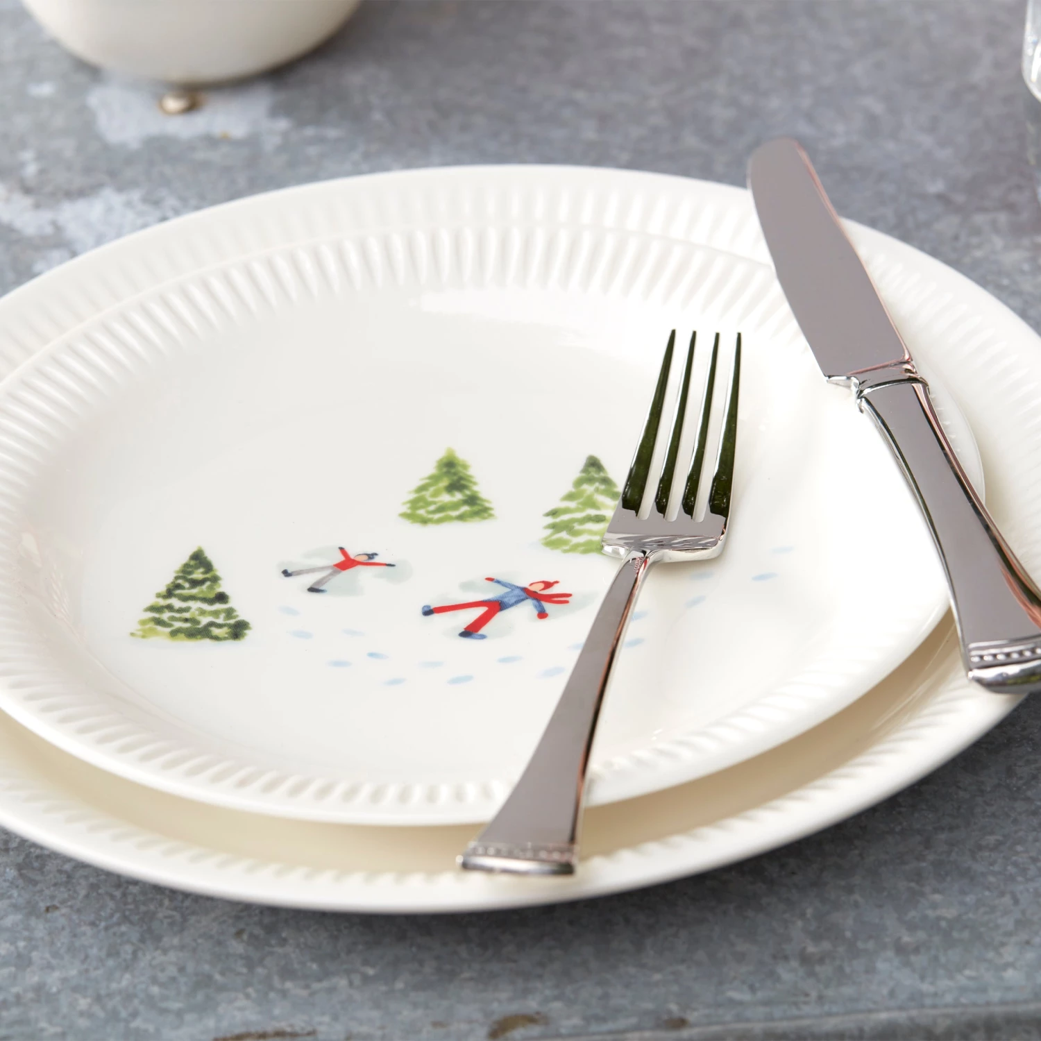 Lenox Profile Snow Day 12-Piece Dinnerware Set 5 Lenox Profile Snow Day 12-Piece Dinnerware Set - Image 3