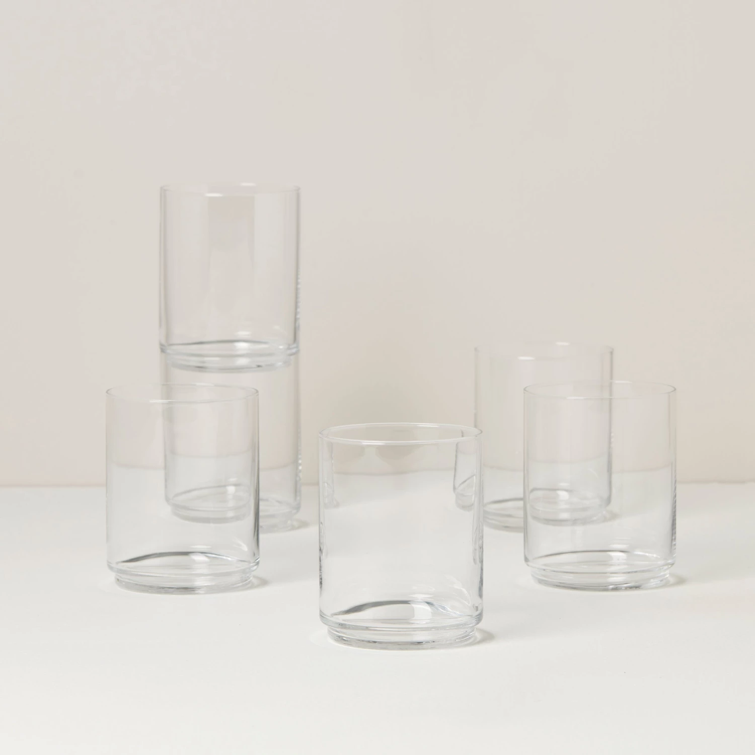 Lenox Tuscany Classics Stackable 6pc Tall Glasses 3 Lenox Tuscany Classics Stackable 6pc Tall Glasses