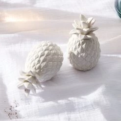 Lenox Wicker Creek Pineapple Salt & Pepper Set -lenox Store Online 893879 w11