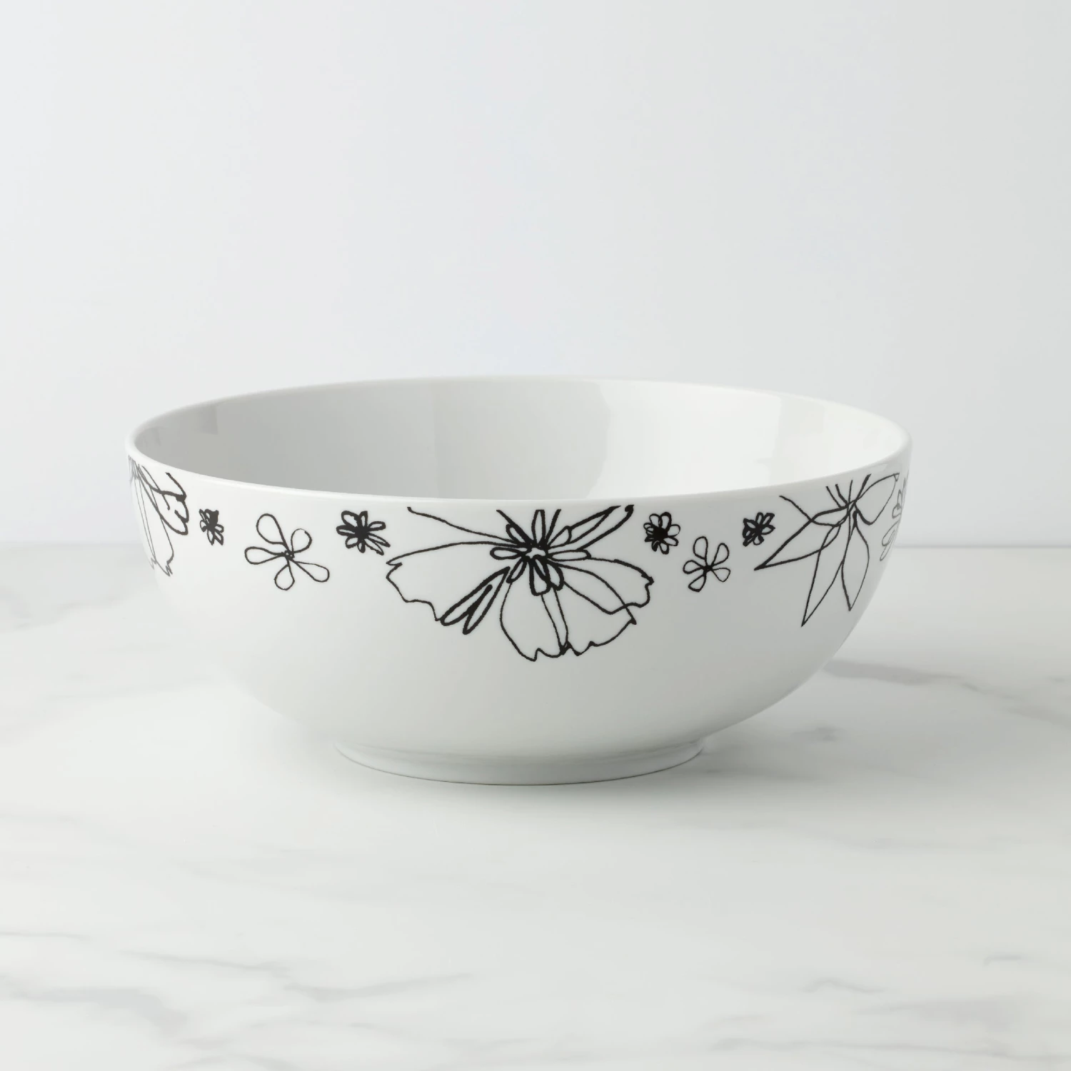 Kate Spade Garden Doodle Serving Bowl 3 Kate Spade Garden Doodle Serving Bowl