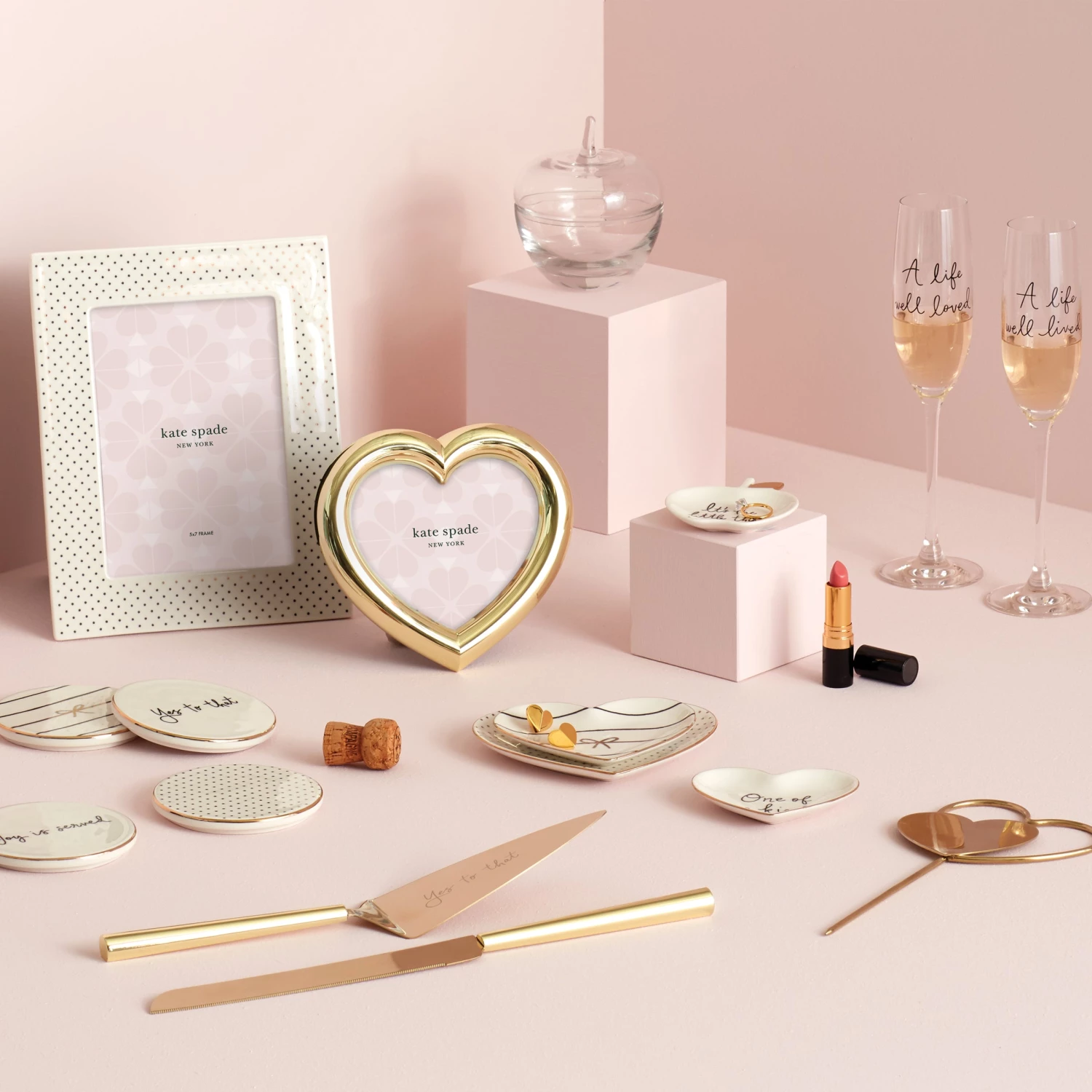 Kate Spade Charmed Life 5x7 Frame 4 Kate Spade Charmed Life 5x7 Frame - Image 2