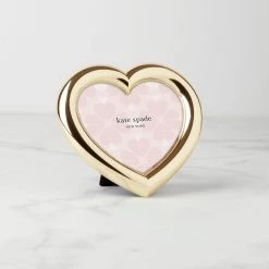 Kate Spade Charmed Life Gold Heart Frame