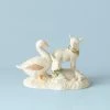 Lenox First Blessing Goose & Lambs Figurine -lenox Store Online 894083 w10