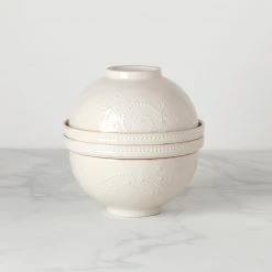 Lenox French Perle Luna 8-Piece Nesting Dinnerware Set