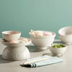 Lenox French Perle Luna 8-Piece Nesting Dinnerware Set -lenox Store Online 894103 w14