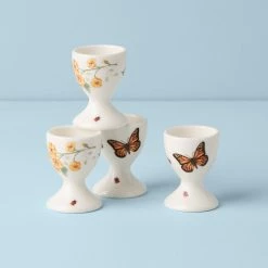 Lenox Butterfly Meadow 4pc Egg Cups