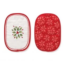Lenox Holiday Handpaint Stripe Pot Holder