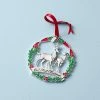 Lenox 2022 Our 1st Christmas Metal Deer Ornament -lenox Store Online 894157 w10