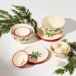 Lenox Holiday Mini Luna 8pc Nesting Dinnerware Set -lenox Store Online 894180 LHOL 22 FEA 1 ALT