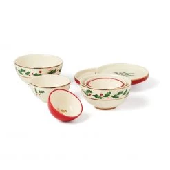 Lenox Holiday Mini Luna 8pc Nesting Dinnerware Set -lenox Store Online 894180 w12