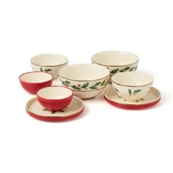 Lenox Holiday Mini Luna 8pc Nesting Dinnerware Set -lenox Store Online 894180 w13