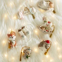 Lenox Woodland Friends Ornaments, Set of 3 -lenox Store Online 894192 894071 893679 758573 816804 LHOL 22 1