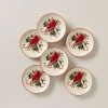 Lenox Winter Greetings Cardinal Party Plates, Set of 6 -lenox Store Online 894204 w10