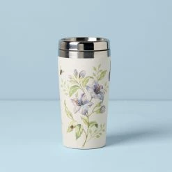 Lenox Butterfly Meadow Bamboo Travel Mug -lenox Store Online 894270 w12