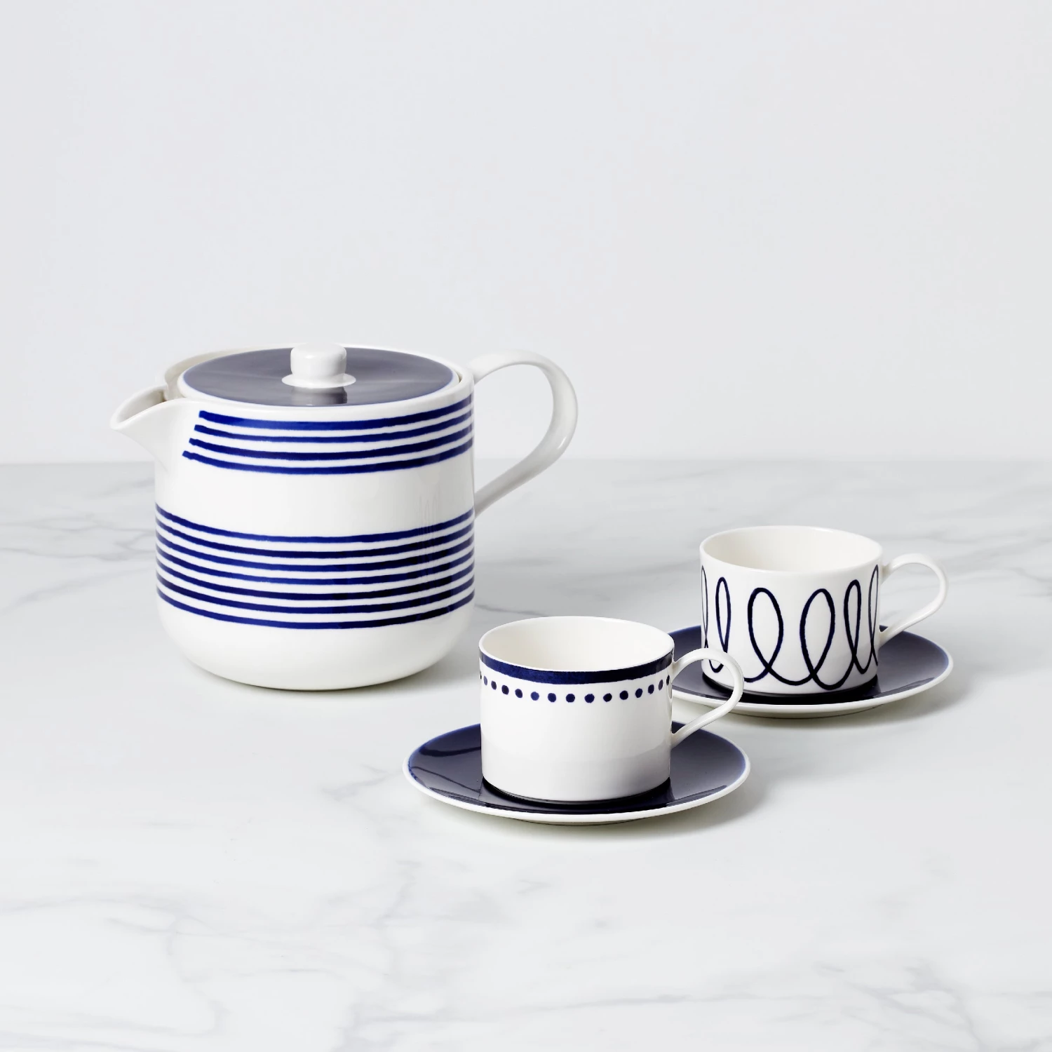 Kate Spade Charlotte Street 5-Piece Tea Set 3 Kate Spade Charlotte Street 5-Piece Tea Set