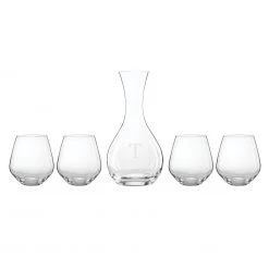 Lenox Tuscany Classics 5-Piece Decanter & Glass Set -lenox Store Online 895257 LNP S23 T